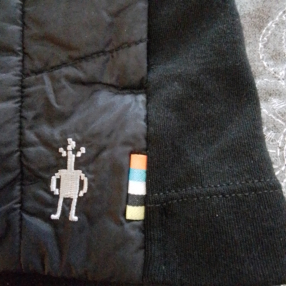 Smartwool Smartloft Hybrid Full-Zip Outdoor Performance Jacket Black - M - Picture 9 of 13